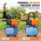 1hp Shallow Well Pump With Pressure Tank 1000gph Irrigation Booster Pump