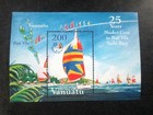 Vanuatu - Fiji Joint Issue  ships   Yachts   Musket Cove  2 Mnh Ms 2004  