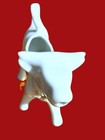 Cow Coffee Creamer Milk Dispenser  Curly Tail Handle 