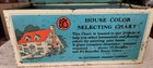 Vintage Bps Paint Store Display Tin Color Chart Box Patterson Sargent Co 