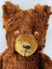 Vintage 14  Jointed Reddish Brown Mohair Teddy Bear