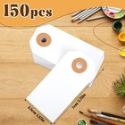 150pcs Blank Shipping Tag  2 3 4 X 1 3 8 Inches Manila Label Tags With String   