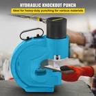 Ch-70 Hydraulic Hole Punching  35t Tool Puncher 1 2  High Carbon Flat Seat