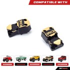 2x 12g Brass Copper Axle Housing Diff Cover Third Member Housing For 1-24  Scx24