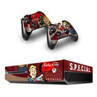 Vault Boy Vinyl Decal Skin Cover Stickers For Xbox One Console   2 Controllers