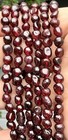 Wholesale Lot 6 Pcs 5mm Garnet Tumble Stretch Bracelet Natural Crystal