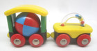 Vtg Brio Toddler Trains Lot Of 2 Interactive Moving Ball Magnetic Chunky