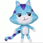 8  Blue Cat Rat Plush Toy Stuffed Animal Purr-ific Soft Doll Kids Gift