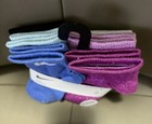 Bnwt Nike Girls Youth  6  Pack Lurex Quarter Socks Us Size 10c To 3y