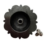 Western Saddle Horse Tack Black Engraved Berry Conchos Screw Back Multi Size