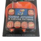 Ncaa Kansas Jayhawks Pumpkin Carving Kit With Tools   Stencil Pack Halloween