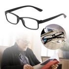 Classic Rimless Compact Reading Glasses Readers Slim Design Lens Unisex