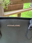 Michael Kors Jet Set Medium Pocket Tote Black 38h9gtvt3b Excellent Cond 
