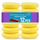 12pcs Foam Applicator Pads - 4 Inch Car Wax Applicator Pad