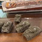 Corgi Sherman Tank 1 72 1944 Green Diecast Military Vehicle Model Lot