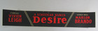 A Streetcar Named Desire 1951 Brando Leigh Day-glo Banner Poster - Ultra Rare 