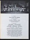1975 Vintage New York City Ballet Souvenir Program Book   Mikhail Baryshnikov