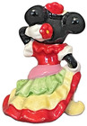 Vintage Disney Minnie Mouse Flamenco Dancer Figurine Ceramic Dress Japan
