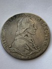 1776 Colonial America   s- Austria          Salzburg-hieronymous Silver Thaler         
