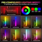 2-pack Corner Floor Lamp lamps For Living Room With Smart App And Remote Control