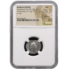138-161 Ad Antoninus Pius Ancient Roman Silver Denarius Pax Ngc Au