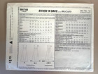 Vintage Mccall s M4748 Sewing Pattern Misses   Dress Size 8-14 Uncut Ff