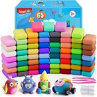 Modeling Clay Kits - 65 Colors Air Dry Clay  Diy Molding Magic Clay  No-toixi   