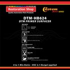 High Build Direct To Metal Primer Surfacer Gray  dtm  - 2 1 Voc  gallon Kit 