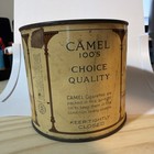 Camel Cigarettes Round Tin 100s Rj Reynolds Tin Vintage With Lid
