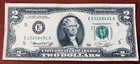E  G District Series 1976  Two Dollar Bill Us  2 Frn Bicentennial Notes Set Of 2