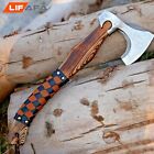 Custom Handmade Viking Axe As Gift Viking Tracker Knife High Corban Steel Blade