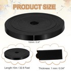 Magnetic Strip Roll  For Diy Crafts  Whiteboards  Refrigerator Magnets  Black