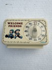 Vintage Sunbeam Kitchen Timer Wind Welcome Friends Cottagecore Farmhouse