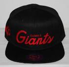 Nwt Rings Crowns Cuban X Giants Negro Leagues Snapback Black   Red Hat Cap  t9