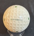 Beautiful  1930s Worthington Rocket Molded Mesh  Golf Ball