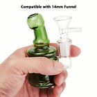 4  Mini Glass Bong Smoking Tobacco Glass Water Pipe With 14mm Bowl   Decent Box