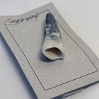 Posy Pin Brooch Porcelain Bud Vase Lapel Stick Pin Flower Holder Artist Signed