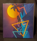 Trapper Keeper Retro Vintage 80s Dolphins Mead Neon Sunset 3-ring Binder Folders