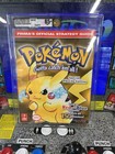 1999 Nintendo Game Boy Pokemon Yellow Prima Strategy Guide Graded Vga 85  Nm 