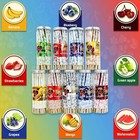 Cherry Flavored Rolling Papers 72 Pack Pre Rolled Cones King Size Slow Burning
