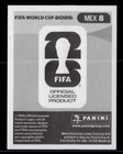 2026 Panini World Cup Sticker Collection Diego Lainez  mex-8 Mexico Blue Crumple