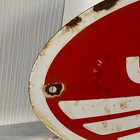 Jawa Enamel Sign - 30x15cm  11 8x5 9   - Nice Motorcycle Dealership Vintage Sign