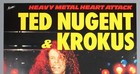 Ted Nugent Krokus     Rare Original 1988 Concert Poster  if You Can t Lick  em 