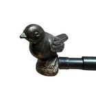 Bird Finials 28-48    Aged Bronze Single Curtain Rod  Style Selections