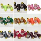 4 Big Spools Serger Overlock Serge Sewing Thread 2500 Yards Each Cone  48 Colors