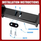 For G-body Gm-1 1978-1988 Hydra-matic 350 Steel Transmission Crossmember