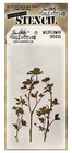 Tim Holtz Layering Stencils Wild Flowers Daffodil   Floral Blooming Template Set