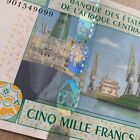 Central African States Chad 5000 Francs Banknote 2002 P609 Currency Paper Money