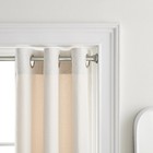Adjustable Tension Curtain Rod Silver Finish 30 To 52 Inches Window Treatment No
