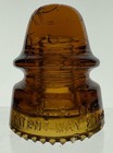 Cd 162 H g  Co   070  Glass Insulator In Orange Amber